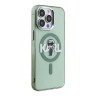 Karl Lagerfeld для iPhone 15 Pro Max чехол PC/TPU Sketch Karl Ikonik Khaki (MagSafe)