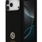 Guess для iPhone 17 Pro Max чехол Liquid silicone with 4G Diamond metal logo Hard Black (MagSafe)