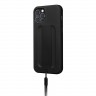 Чехол Uniq Heldro +Band Anti-microbial для iPhone 12 Pro Max, черный