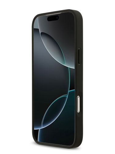 Karl Lagerfeld для iPhone 17 Pro чехол 3D Rubber NFT Choupette Hard Black