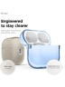 Elago для AirPods Pro 3 чехол Clear Hang case Aqua Blue