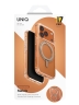 Uniq для iPhone 17 Pro чехол Swivix with 360-Rotating stand Taupe Gold (Magsafe)