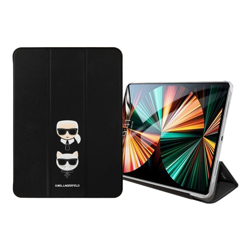 Karl Lagerfeld PU-кожа Saffiano & Choupette heads Folio чехол для iPad Pro 11 (2021/20)
