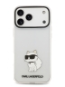 Karl Lagerfeld для iPhone 17 Pro чехол IML NFT Choupette Hard Transparent
