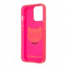 Чехол Karl Lagerfeld TPU FLUO Choupette Hard для iPhone 13 Pro Max, розовый
