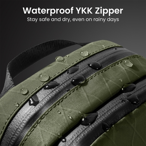 Tomtoc Travel сумка для аксессуаров Aviator-T37 X-Pac Crossbody Bag 1.3L Olive