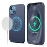 Чехол Elago MagSafe Soft Silicone для iPhone 13, синий
