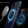 Чехол Elago MagSafe Soft Silicone для iPhone 13, синий