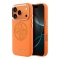 Guess для iPhone 17 Pro чехол PU with Perforated 4G logo Metal camera Hard Orange (MagSafe)