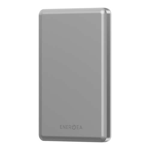 Energea АКБ AluPac MINI 5K (CCC), 5000W MagSafe 15W USB-C 20W Ultra Light Aluminium Natural Titanium