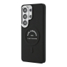 Karl Lagerfeld для Galaxy S26 Ultra чехол PU Smooth leather RSG logo Metal camera Hard Black (MagSafe)