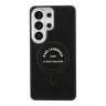 Karl Lagerfeld для Galaxy S26 Ultra чехол PU Smooth leather RSG logo Metal camera Hard Black (MagSafe)