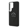 Karl Lagerfeld для Galaxy S26 Ultra чехол PU Smooth leather RSG logo Metal camera Hard Black (MagSafe)