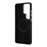 Karl Lagerfeld для Galaxy S26 Ultra чехол PU Smooth leather RSG logo Metal camera Hard Black (MagSafe)