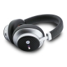 BMW наушники беспроводные накладные Bluetooth HP M-series ENC PU Carbon Metal Logo (+case) Silver