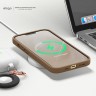Чехол Elago Soft Silicone для iPhone 13 Pro, коричневый