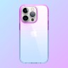 Чехол Elago AURORA Gradient для iPhone 14 Pro, фиолетовый/голубой
