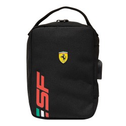 Сумка-барсетка Ferrari Handbag PU SF logo для смартфонов, черный