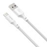 Кабель Baseus Simple Wisdom Data Cable Kit USB на Type-C 5A (1.5 м), белый (2 шт.)