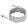 Кабель Baseus Simple Wisdom Data Cable Kit USB на Type-C 5A (1.5 м), белый (2 шт.)