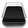 Uniq стекло для iPhone 15 Plus/14 Pro Max OPTIX Anti-Reflective +Anti-dust Clear/Black (+instal)