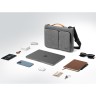 Tomtoc Laptop сумка Defender-A42 Laptop Shoulder Briefcase 15" Gray