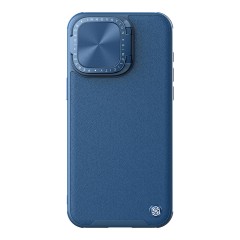 Nillkin для iPhone 15 Pro чехол CamShield ProP PU Leather Magnetic Blue (magsafe)