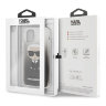 Чехол Karl Lagerfeld Iconic Karl Hard Gradient для iPhone 11 Pro, черный