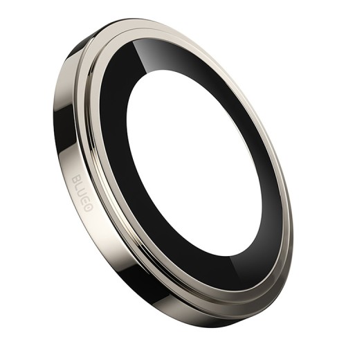 BlueO стекло для iPhone 16 Pro/16 Pro Max, Camera Lens SAPPHIRE Alloy 3 шт. Natural Titan (+instal)