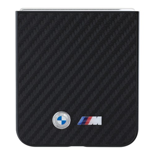 BMW для Galaxy Z Flip 6 M-Collection PU Carbon Black