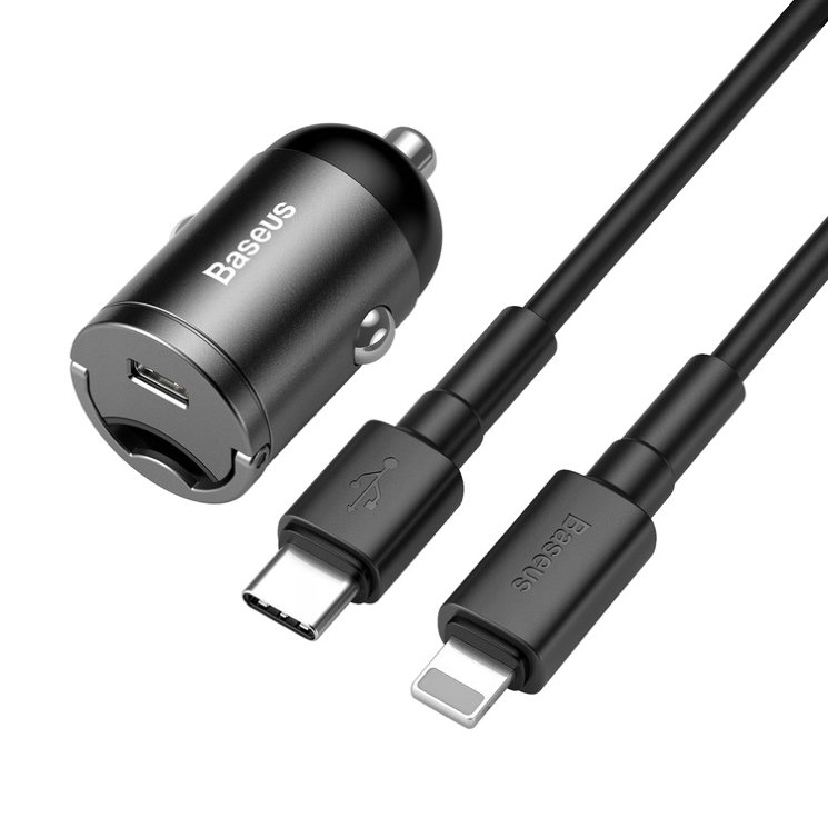 Baseus Tiny Star Mini PPS с кабелем USB-C/Lightning, 30W, (TZVCHX-0G) TZVCHX-0G