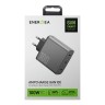 Energea СЗУ AmpCharge GaN100, 3USB-C PD/PPS/QC3.0 total 100W Gunmetal