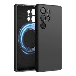 Elago для Galaxy S25 Ultra чехол Soft silicone (Liquid) Black (Magnetic)