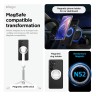 Elago для Galaxy S25 Ultra чехол Soft silicone (Liquid) Black (Magnetic)