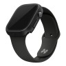 Uniq для Apple Watch 46 mm чехол Nautic +9H glass Water-resistant IP68 Black