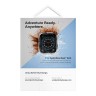 Uniq для Apple Watch 46 mm чехол Nautic +9H glass Water-resistant IP68 Black