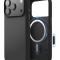 Elago для iPhone 17 Pro Max чехол Magnetic PU Leather Black (MagSafe)