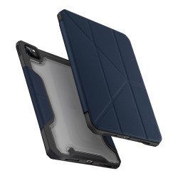 Чехол Uniq Trexa Anti-microbial для iPad Pro 11 (2021/20) с отсеком для стилуса, синий