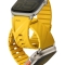 Uniq для Apple Watch 49-40 mm ремешок FLUO Silicone Rubber Golden Yellow