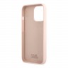 Чехол Karl Lagerfeld Liquid silicone Choupette Hard для iPhone 13 Pro, розовый