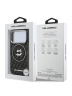 Karl Lagerfeld для iPhone 17 Pro чехол IML NFT Choupette Head on logo Metal Cam Hard Black (MagSafe)