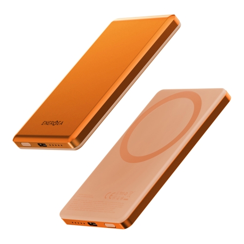 Energea АКБ AluPac MINI 5K (CCC), 5000W MagSafe 15W USB-C 20W Ultra Light Aluminium Orange