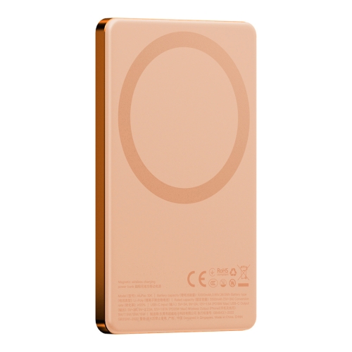 Energea АКБ AluPac MINI 5K (CCC), 5000W MagSafe 15W USB-C 20W Ultra Light Aluminium Orange