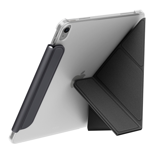 Uniq для iPad 11 (2025)/10 (2022) чехол Camden Lite (Detachable Pencil sleeve) Charcoal Grey