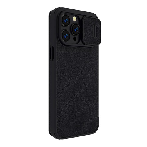 Чехол Nillkin Qin Pro для iPhone 14 Pro, черный