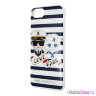Чехол Karl Lagerfeld Sailors Hard Stripes для iPhone 7/8/SE 2020, Blue/White