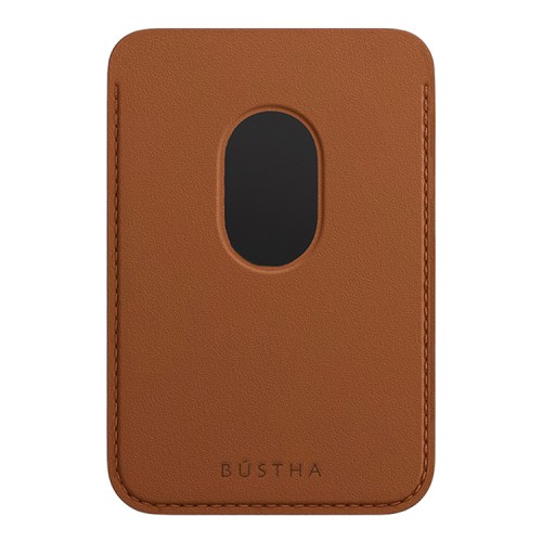 Бумажник Bustha MagSafe Leather Wallet, Saddle