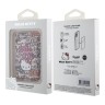 Hello Kitty магнитный бумажник Wallet Cardslot MagSafe PU leather Graffiti Tags Pink