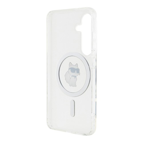 Karl Lagerfeld для Galaxy S24 чехол PC/TPU NFT Choupette Hard Transparent (MagSafe)