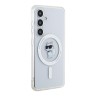 Karl Lagerfeld для Galaxy S24 чехол PC/TPU NFT Choupette Hard Transparent (MagSafe)